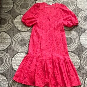 Zara Pink Midi Dress